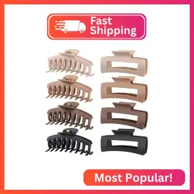 Lus-hairclips8 Luseren Hair Clips For Women 4.3 Inch Large Claw Thin Thick