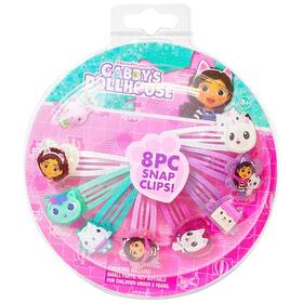 Luv Her B0bzgmpsr8 Gabbys Dollhouse Kids Hair Clips For Girls Snap 8 Pack Multi Colo
