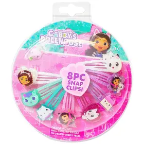 B0bzgmpsr8 Luv Her Gabbys Dollhouse Kids Hair Clips For Girls Snap 8 Pack Multi Colo