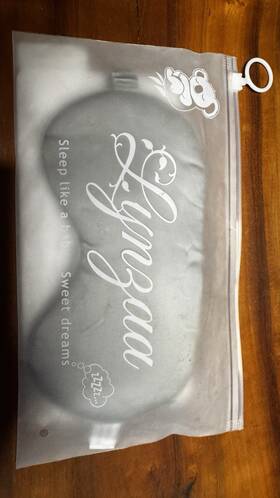 Lynzau B0dz2rrrrj 100% Mulberry Silk Sleep Mask Silvery Gray Single