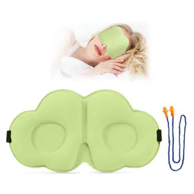 Madebygnl 665415761252 Sleep Mask Soft 3d Contoured Silky Blindfold Eye For Sleeping Side Sleepers