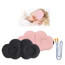 Madebygnl 695845109836 Sleep Mask Soft 3d Contoured Silky Blindfold Eye For Sleeping And Side S