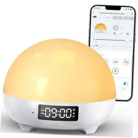 Mbz212 Mamidomo White Noise Machine 34 Soothing Sounds Sleep Sound Machines With Night Light