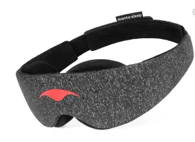 Manta 041898508209 Sleep Mask 100% Light Blocking Eye Zero Pressure Adjustable Nip