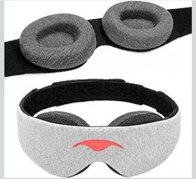 Manta 445005457412 Sleep Mask - 100% Light Blocking Eye Zero Pressure Comfortable
