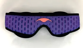 5358 Manta Pro Sleep Mask - 100% Light Blocking Purple / New No Box