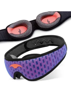 Manta Sleep 696393644367 Pro Mask - 100% Light Blocking For Side Sleepers