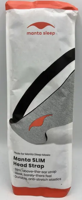 Manta Sleep 865374000229 Slim Mask Original Head Strap New