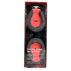 X003sq3b8h Manta Sleep Mask Pro 100% Blackout Zero Eye Pressure Comfortable C-shaped Nib