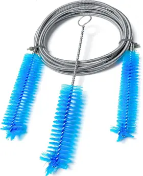 Maopotoufu 711181043983 Flexible Drain Spring Double Head Hose Brush-brush Diameter 15mm 19mm -cpap Tube