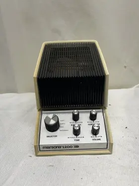 Z-64550 Marsona 1200 White Noise Sound Machine Sleep Surf Rain Waterfall Vtg Works