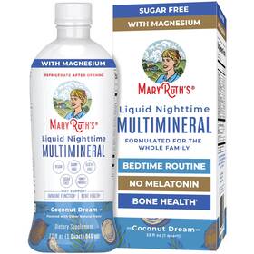 Maryruth Organics B00o9mt12s Liquid Nighttime Multimineral - No Melatonin Restful Sleep S