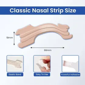 Nsl100 Massner Nasal Strips For Snoring Large 100 Pack - Extra Strength Anti