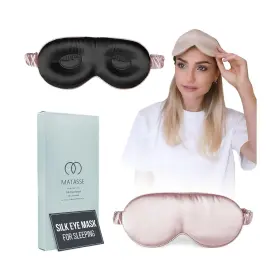 Wu-qwq05012 Matasse Silk Your Life Eye Mask - 3d Contoured For Sleeping Cover Sleep With Ad