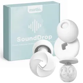 C8-pcti-1yxa Matlo Sounddrop By Matl Reusable Noise-reducing Earplugs For Sleep Focu