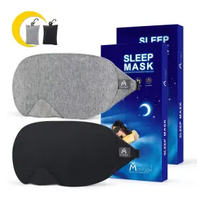 Au9422 Mavogel Cotton Sleep - Updated Design Light Blocking Soft And Comfortable Eye