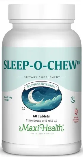 Maxi-health 753406431069 Sleep-o-chew 60 Chewable
