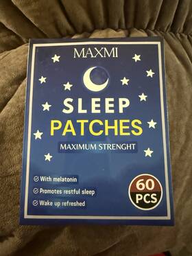 Maxmi Sm351 60 Maximum Strength Sleep Patches For Adults - 100% Natural Ingredients