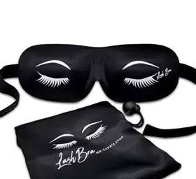 Mbsupply 716053615916 Sleep Eye Mask 3d Contoured Blackout Soft Cover Blindfold With Adjustable