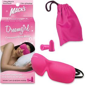 Mckeon Products 711181075700 New Mack S Dreamgirl Contoured Sleep Mask Pink Fast Shipping