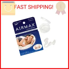 2301 Mckeon Products Inc Airmax Nasal Dilator For Better Sleep - Natural Comfortable Anti Snoring Devic