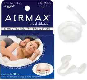 2350 Mckeon Products Inc. Airmax Nasal Dilator For Better Sleep - Natural Comfortable Anti Snoring
