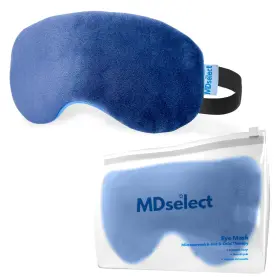 Lz-lmvi-x4ml Mdselect Microwavable And Freezable Hydro Beads Eye Mask - Warm Cold Therapy For Dry E