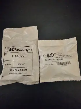 Ft4022 Med-dyne Filter Lot Of 3 2 Packs Philips Respironics System One Series