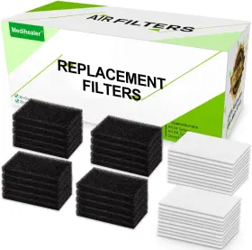 15sy0108 Medihealer 40 Packs Cpap Filters - Foam Filter And Ultra Fine Supplies For