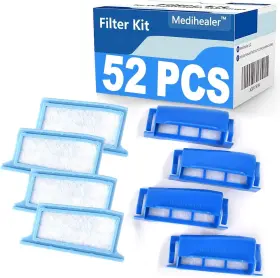 15sy0129 Medihealer 52pcs Cpap Filter Kit Compatible With Dreamstation 1 Includes 52 Piece Set