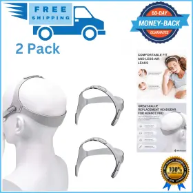 Medihealer 313021536558 2 Packs Replacement Headgear For Nuance Pro - Straps 2packs With Stro