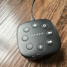 Mm-wnm-001 Meditation White Noise Machine Black Sound Therapy Device