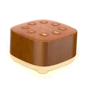 Mwn-ob3 Meditation White Noise Machine Sound 30 Soothing Sounds 12 Wood Grain