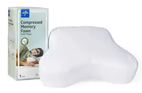 Medline 193489102522 Compressed Memory Foam Cpap Pillow Firm Cool Comfort Certipur-us Nib