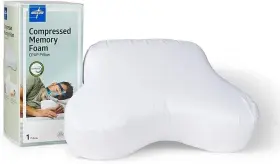 Mdt219cpapmr Medline Cpap Sleep Contoured Compressed Memory Foam Aid