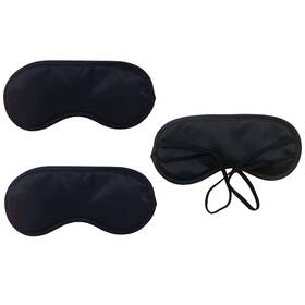 Medsuo Y-zs-11-798 3pcs Comfortable Soft Sleep Eye Masks Shade Cover Lightweight Sleeping
