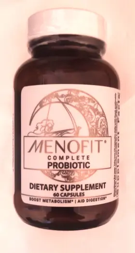 Menolabs 860007476204 Menofit Complete Probiotic Boost Metabolism - 60 Capsules Sealed