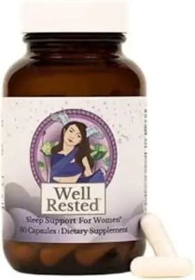 B0b1h4s3zp Menolabs Well Rested Sleep Aid - Menopause Supplements For Women With