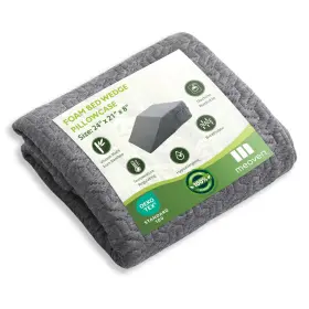 Meoven 754083559763 Wedge Pillow Cover For 24x21x8 Leg Elevation Cushion Knee Hypo