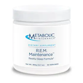 Sns-993 Metabolic Maintenance R.e.m. Powder - Natural Relaxation Support Supplement With Magnes