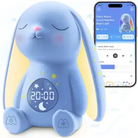 1816 Mewaii 2025 Moms Choice Awards White Noise Sound Machine Baby With Blue And Yellow