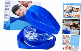 Zhcm22 Mfanblas Anti-snoring Mouth Guard Effective Mouthpiece For Stop Snoring