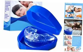 Zhcm25 Mfanblas Anti-snoring Mouth Guard Effective Mouthpiece For Stop Large
