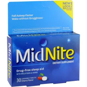 Midnite 795186228262 Natural Sleep 30-count Box Pack Of 2