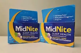 Ppax1233625 Midnite 2 Pack - Sleep Health Chewable Tablets Cherry 30 Count Each Exp 12/24