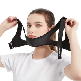 Mikegohealth 788894342122 Anti Snoring Devices Adjustable Chin Strap For Cpap Users And Mouth Breathers