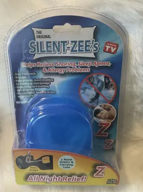 02258 Miles Kimball Silent Zees Nasal Dilator Carrying Case U42a Snoring Sleep Apnea Allergy Prob
