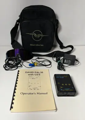 Pal36 Mind Alive David Plus Ces Therapy Light Machine With Bag Manual And Ac Plug