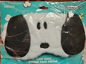 Miniso 942083545488 Peanuts Snoopy Sleep Mask