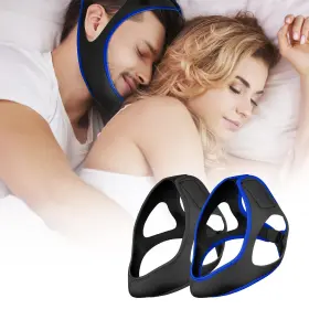 Mittenhugs 762349408922 2 Pack Chin Strap For Sleeping Anti Snoring Devices To Stop Safe And